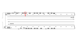 京急／南太田駅／／№21006駅看板・駅広告、位置図