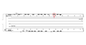 京急／南太田駅／／№21002駅看板・駅広告、位置図