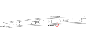 京急／黄金町駅／／№42101駅看板・駅広告、位置図