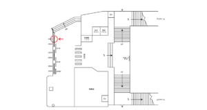京急／南太田駅／／№23001駅看板・駅広告、位置図