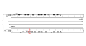 京急／南太田駅／／№22009駅看板・駅広告、位置図