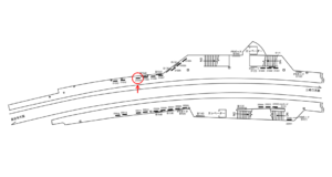 京急／日ノ出町駅／／№21010駅看板・駅広告、位置図