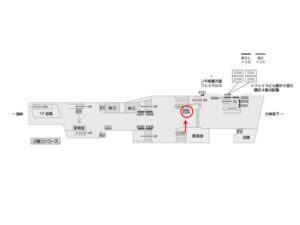 京成　船橋駅／／№5309駅看板・駅広告、位置図