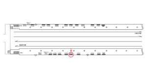 京急／南太田駅／／№22005駅看板・駅広告、位置図
