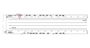 京急／南太田駅／／№21008駅看板・駅広告、位置図