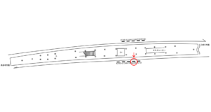 京急／黄金町駅／／№42102駅看板・駅広告、位置図