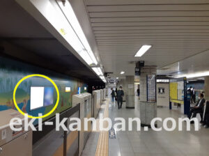 東京メトロ／溜池山王駅／銀座線／№12駅看板・駅広告、写真2