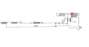 京急／生麦駅／／№33001駅看板・駅広告、位置図