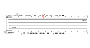 京急／南太田駅／／№21004駅看板・駅広告、位置図