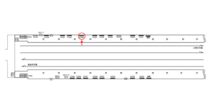 京急／南太田駅／／№21009駅看板・駅広告、位置図