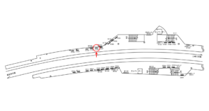 京急／日ノ出町駅／／№21008駅看板・駅広告、位置図