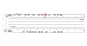 京急／南太田駅／／№21003駅看板・駅広告、位置図