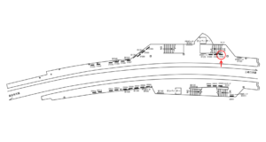 京急／日ノ出町駅／／№21001駅看板・駅広告、位置図
