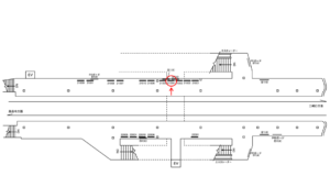 京急／井土ヶ谷駅／／№21004駅看板・駅広告、位置図