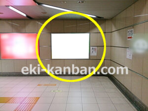 つくばエクスプレス／秋葉原駅／乗り換え通路／№1駅看板・駅広告、写真2