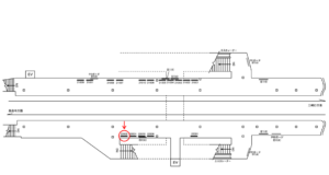 京急／井土ヶ谷駅／／№22005駅看板・駅広告、位置図