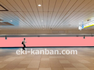 JR／新宿駅／新宿ウォール456 30秒放映 1週間№1駅デジタルサイネージ・駅広告、写真2