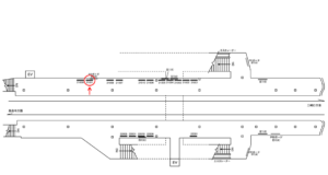 京急／井土ヶ谷駅／／№21011駅看板・駅広告、位置図