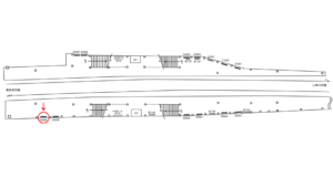 京急／花月総持寺駅／／№32009駅看板・駅広告、位置図