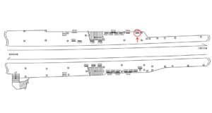 京急/鶴見市場駅//№21001駅看板・駅広告、位置図