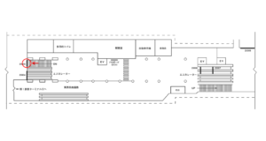 京急/羽田空港第1・第2ターミナル駅//№23005駅看板・駅広告、位置図