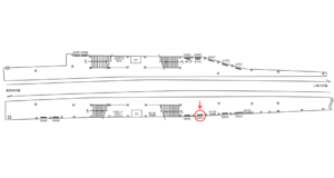 京急／花月総持寺駅／／№22001駅看板・駅広告、位置図