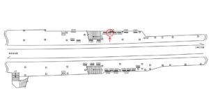 京急／鶴見市場駅／／№21006駅看板・駅広告、位置図