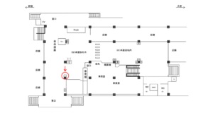 JR／戸田公園駅／本屋改札外／№1駅看板・駅広告、位置図