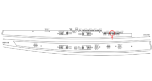 京急／京急鶴見駅／／№21005駅看板・駅広告、位置図