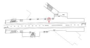 京急／天空橋駅／／№21002駅看板・駅広告、位置図