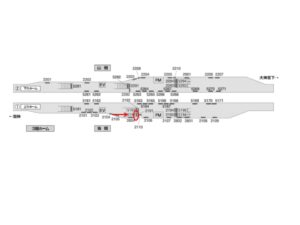 京成　船橋駅／／№5192駅看板・駅広告、位置図