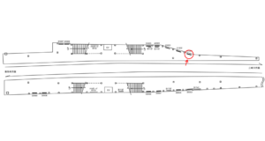 京急／花月総持寺駅／／№31001駅看板・駅広告、位置図