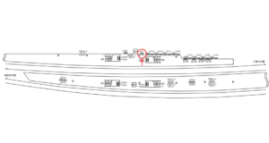 京急／京急鶴見駅／／№21017駅看板・駅広告、位置図