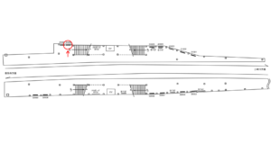 京急／花月総持寺駅／／№31006駅看板・駅広告、位置図