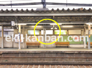 京急／鶴見市場駅／／№22002駅看板・駅広告、写真2