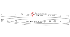 京急／京急鶴見駅／／№21020駅看板・駅広告、位置図