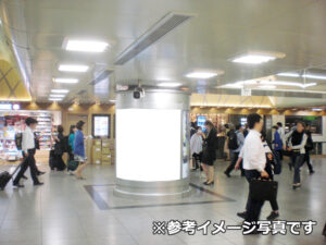 JR／東京駅／南口通路／№117駅看板・駅広告、写真1