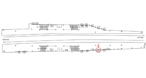 京急／花月総持寺駅／／№32004駅看板・駅広告、位置図