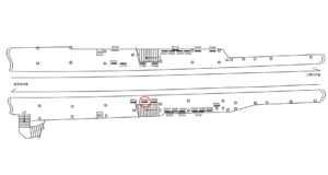 京急／鶴見市場駅／／№22009駅看板・駅広告、位置図