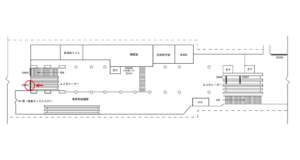 京急/羽田空港第1・第2ターミナル駅//№23004駅看板・駅広告、位置図