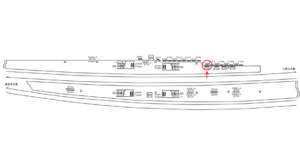 京急／京急鶴見駅／／№21008駅看板・駅広告、位置図