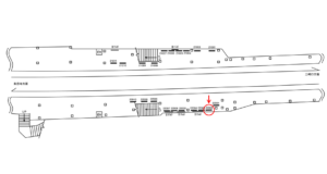 京急／鶴見市場駅／／№22002駅看板・駅広告、位置図