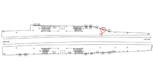 京急／花月総持寺駅／／№31002駅看板・駅広告、位置図