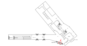 京急/羽田空港第3ターミナル駅/№B9-927№927駅看板・駅広告、位置図