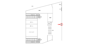 京急／大鳥居駅／／№23051駅看板・駅広告、位置図