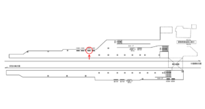 京急／東門前駅／／№11002駅看板・駅広告、位置図