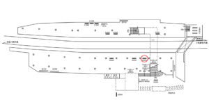 京急／川崎大師駅／／№22002駅看板・駅広告、位置図