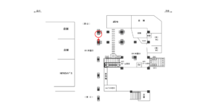 JR／五反田駅／本屋口／№160駅看板・駅広告、位置図