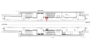 京急／大師橋駅／／№21001駅看板・駅広告、位置図