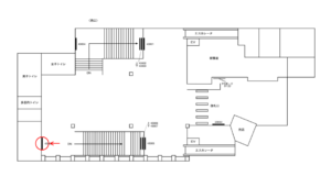 京急／大鳥居駅／／№43008駅看板・駅広告、位置図